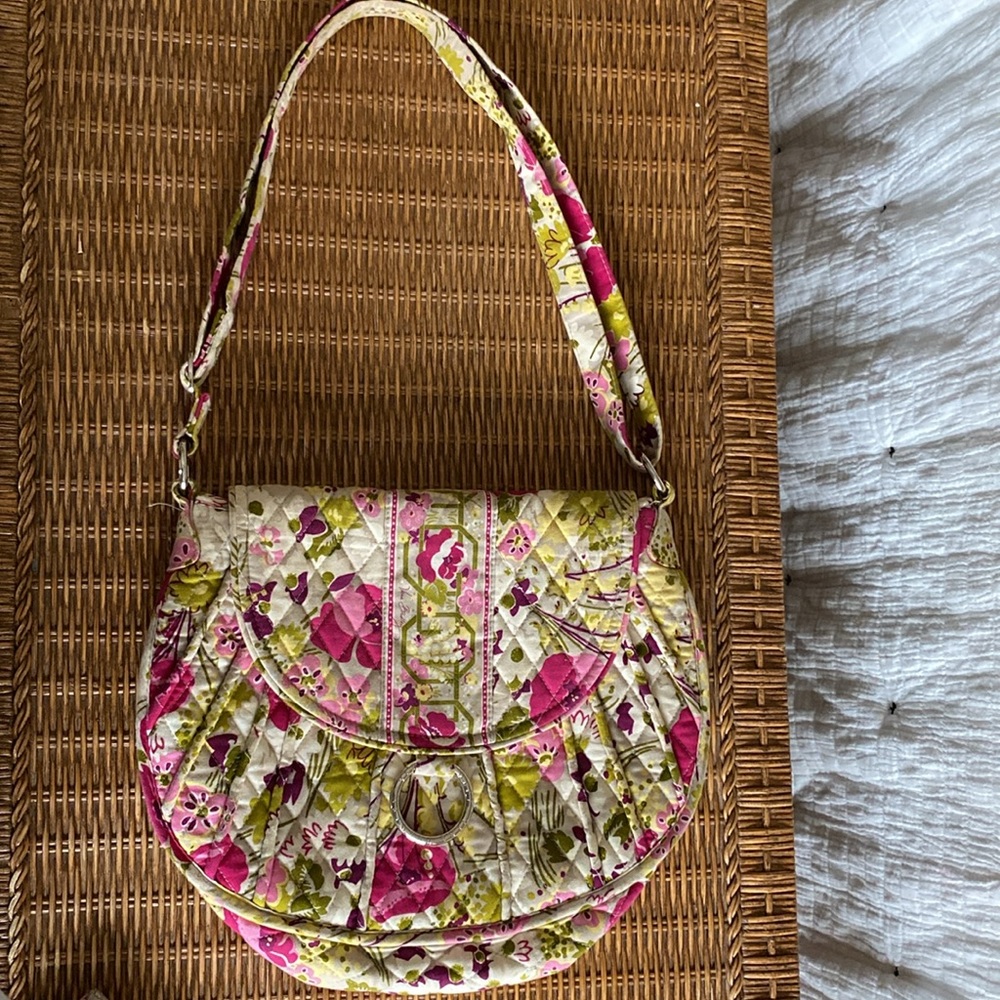 Vera Bradley Saddle Up Crossbody Bag - Make Me Blush - Picture 3 of 5